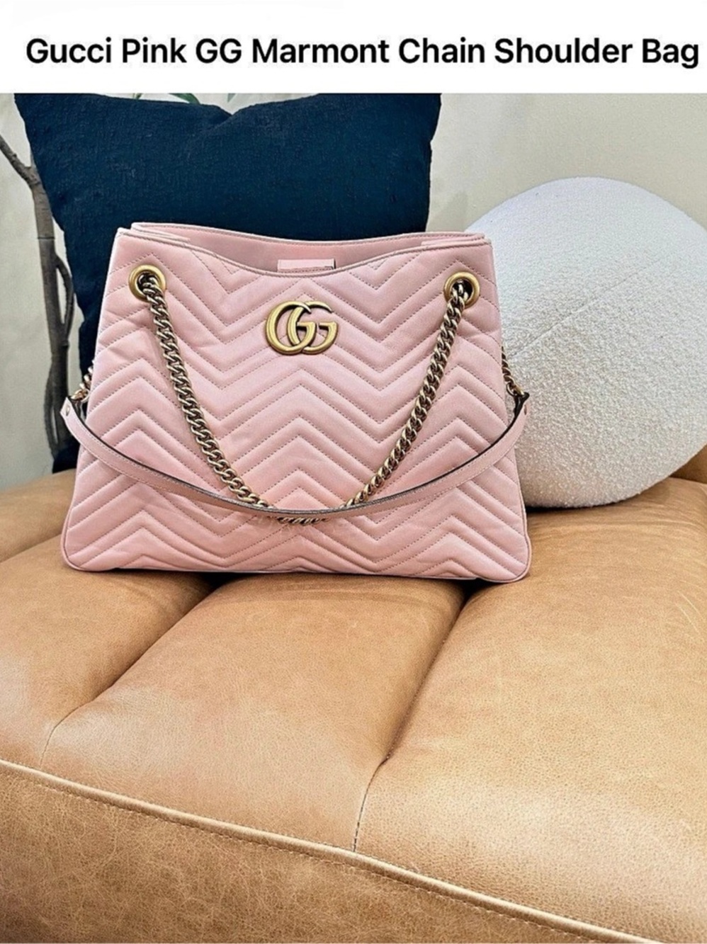 Gucci GG Marmont Matelassé Shoulder Bag